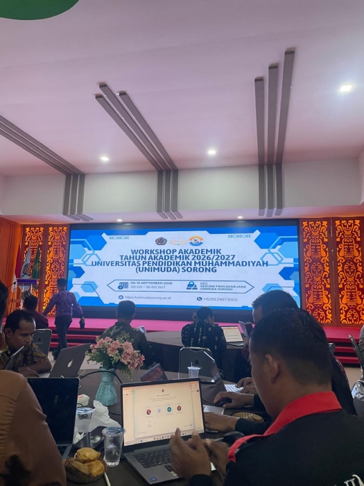 Dosen Ilmu Pemerintahan UNIMUDA Sorong Hadiri Workshop Akademik 2026/2027, Perkuat Komitmen Menuju Pendidikan Tinggi