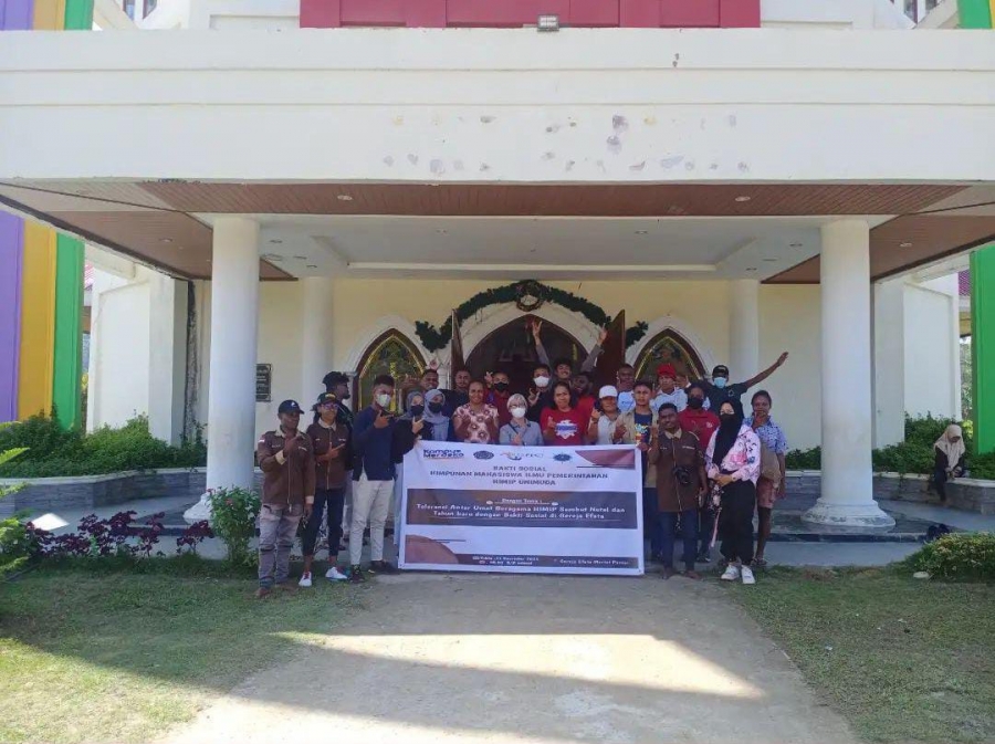 HIMIP MENGADAKAN BAKSOS DALAM RANGKA MENYAMBUT HARI RAYA NATAL