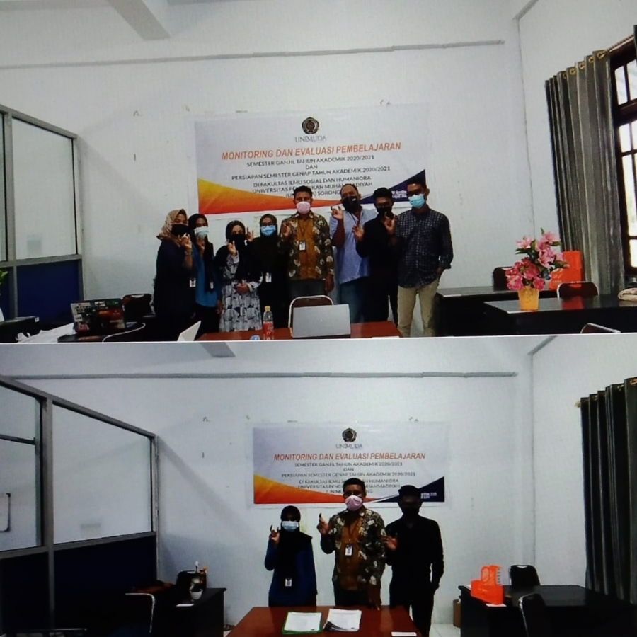 MONEV PROGRAM STUDI FAKULTAS ILMU SOSIAL DAN HUMANIORA UNIVERERSITAS PENDIDIKAN MUHAMMADIYAH SORONG